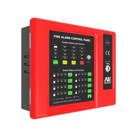 Asenware 8-Zone Conventional Fire Alarm Control Panel