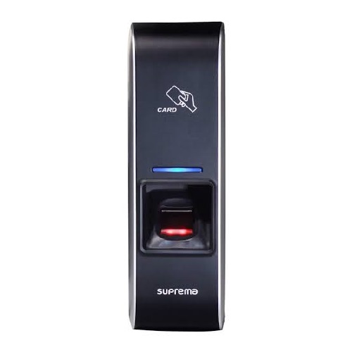 Suprema Bio entry Plus IP-based fingerprint and RFID card access control terminal.